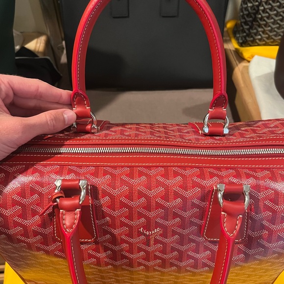 Goyard Victoria Bag Red - Picture 6 of 14